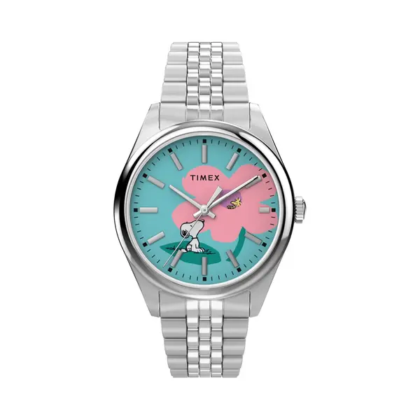 Timex X Peanuts TW2Y52600 Peanuts X Timex Legacy Snoopy With Flower Dial Horloge thumbnail