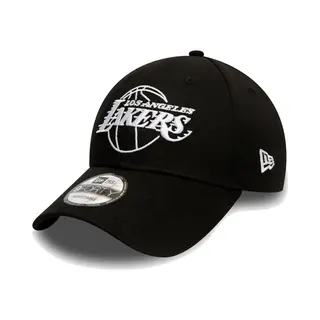 New Era, Herren, Cap, La Lakers, Schwarz, (One Size)