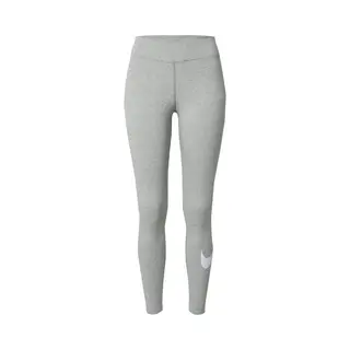 Nike CZ8530-063 W Nsw Essntl Lggng Swoosh Mr Leggings Womens Dk Grey Heather/(White) Xs