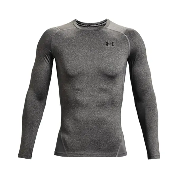 Under Armour Heatgear Comp Long Sleeve Men Anthracite thumbnail