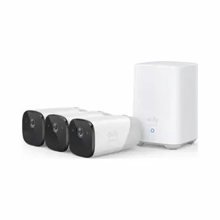 Eufy eufyCam 2 Pro 3-Cam Kit Patrone (Form) Ip-Sicherheitskamera Innen & Außen 2048 x 1080 Pixel Wand