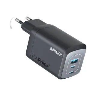 Anker Prime 100W GaN Universeel Zwart Ac Binnen