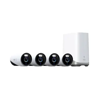 Eufy eufyCam E330 (Professional) 4-Cam Kit Patrone (Form) Ip-Sicherheitskamera Draußen 3840 x 2160 Pixel Decke/Wand