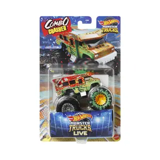 Hot Wheels Monster Trucks Combo Crasher Vehicle
