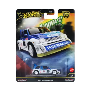 Hot Wheels Premium Car Culture Hammer Drop '86 Mg Metro 6R4 1:64 Scale Collectible Toy Vehicle