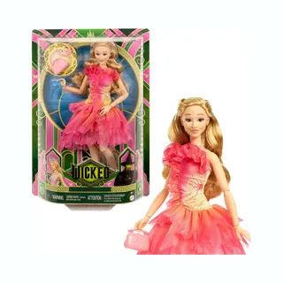 Mattel Universal Pictures’ Wicked Glinda Fashion Doll with Removable Fashions & Accessories