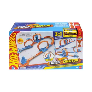 Hot Wheels Track Creator Set met Drievoudige Looping