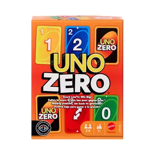 Mattel Games Uno Zero Kartenspiel Abwurf