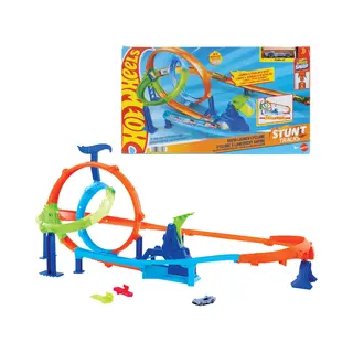 Hot Wheels Stunt Tracks Rapid Launch Cyclone