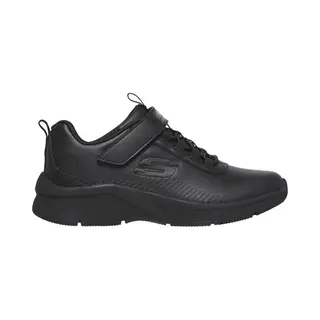 Skechers Microspec-Classmate 302607L-Bbk, Girl Sneakers, Sports Shoes, Black, 32 Eu