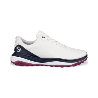 Ecco Golf LT1 Golf Shoes - White/Navy / UK10.5-11