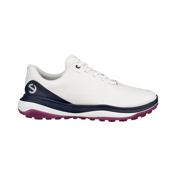 Ecco LT1 Golfschoenen, Wit/navy/bordeaux thumbnail