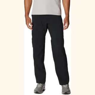 Columbia Men's Silver Ridge Utility Convertible Pant, Hiking Convertible Trousers, Black, 30 Waist X 30 Length