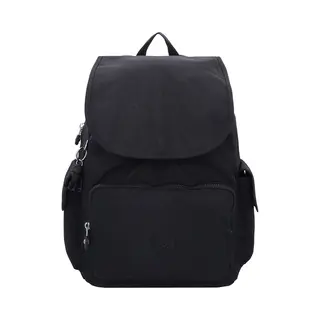 Kipling City Pack Mittelgroßer Rucksack, Black Noir (Schwarz)