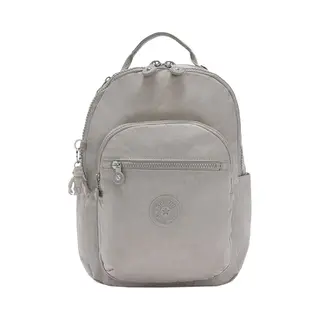 Kipling Seoul S Kleiner Rucksack, Grey Gris (Grau)