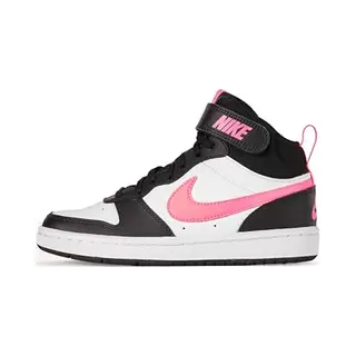 Nike Court Borough Mid 2 Kinderschoenen - Zwart