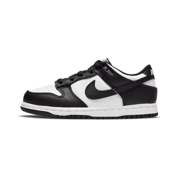 Nike Panda Dunk Low Younger Kids' Shoes - White thumbnail