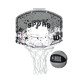 Wilson Mini-Basketballkorb Nba Team Mini Hoop, San Antonio Spurs, Kunststoff