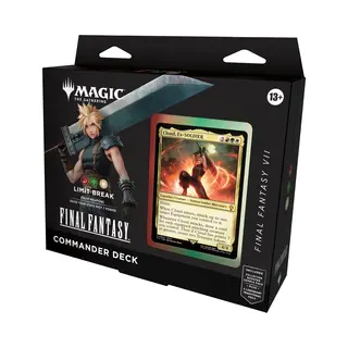 Magic The Gathering Magic, The Gathering Final Fantasy Vii Commander Deck - Limit Break