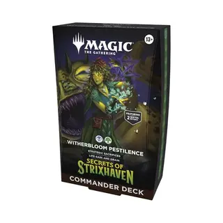 Magic: The Gathering Magic, The Gathering Geheimnisse Von Strixhaven Commander-Deck – Blütenwelk-Pestilenz (Englische Version)
