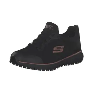 Skechers Halbschuhe Schnuerschuhe Squad Sr 77222EC Bkrg