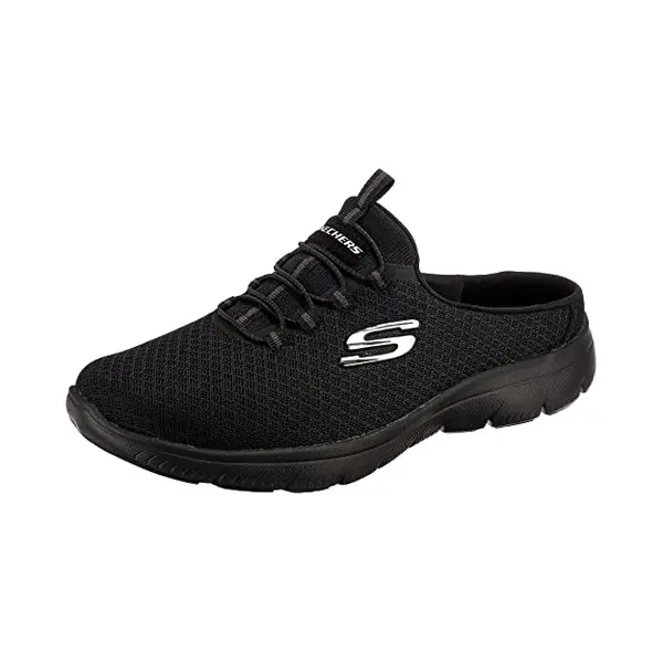 Skechers Women's Summits Swift Step Trainers, Black Mesh / Trim, 3 Uk thumbnail