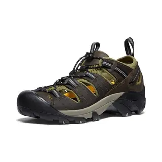 Keen Men's Arroyo 2 Closed Toe Hiking Sandals, Canteen/Black, 11