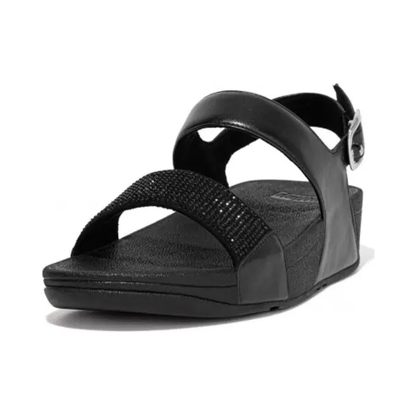 Fitflop Lulu Hotfix Damessandalen, Zwart thumbnail