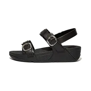 FitFlop Damen Lulu Verstellbare Ledersandalen