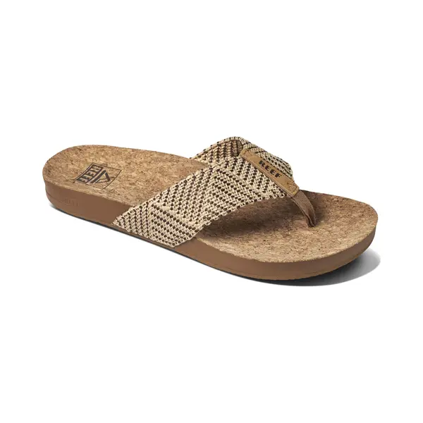 Reef Cushion Strand Dames Slippers - Bruin - Maat 36 thumbnail