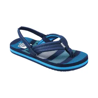 Reef Little Ahideep Sea Stripes Jongens Slippers - Blauw - Maat 22