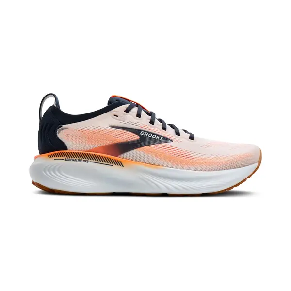 Brooks Adrenaline Gts 25 Schuhe Weiß Orange SS26, Größe 46, 5 - Eur thumbnail