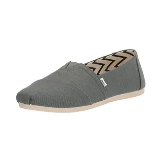 Toms Eco-Friendly Jute Canvas Shoes With Recycled Cotton Lining And Durable Tpr Outsole For Sustainability
