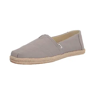 Toms Women's Alpargata Rope Loafer Flat, Medium Grey, 6 Uk
