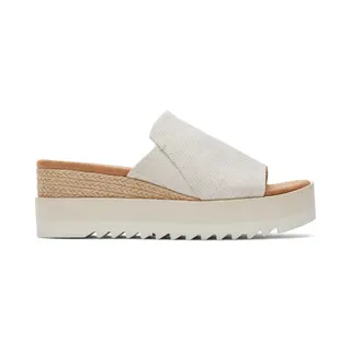 Toms Women's Diana Mule Sandal, Natural Yarn Dye, 8