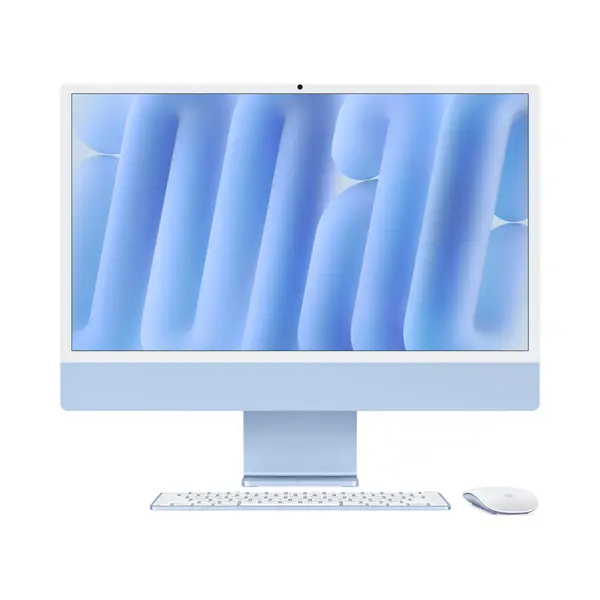 Apple iMac Apple M M4 59,7 cm (23.5") 4480 x 2520 Pixel All-in-One-Pc 16 Gb 256 Gb Ssd macOS Sequoia Wi-Fi 6E (802.11ax) Blau thumbnail
