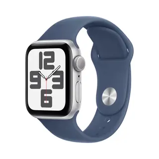 Apple Watch Se Oled 40 mm Digital 324 x 394 Pixel Touchscreen Silber Wlan Gps