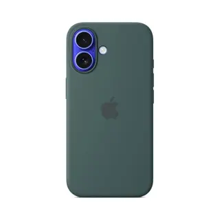 Apple iPhone 16 Silikon Case mit MagSafe – Seegrün
