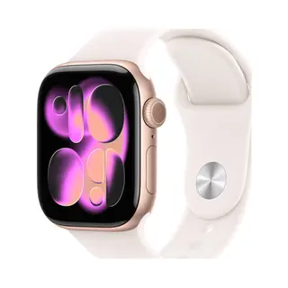 Apple Watch Series 11 Oled 42 mm Digital 374 x 446 Pixel Touchscreen 5G Roségold Wlan Gps