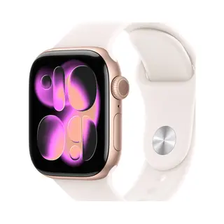 Apple Watch Series 11 Oled 42 mm Digital 374 x 446 Pixel Touchscreen Roségold Wlan Gps