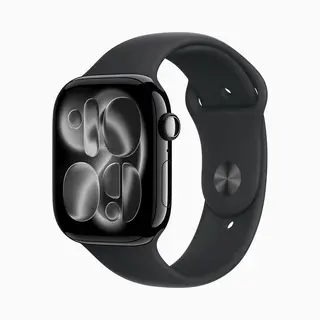 Apple Watch Series 11 Oled 46 mm Digital 416 x 496 Pixel Touchscreen Schwarz Wlan Gps