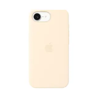 Apple iPhone 17e Silicone Case with MagSafe – Vanilla