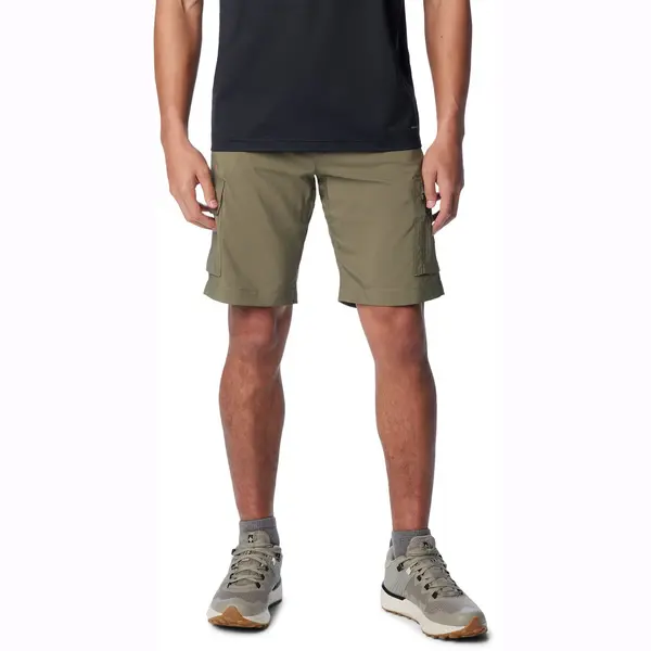 Columbia Men's Silver Ridge Utility Cargo Short, Cargo Hiking Shorts, Stone Green, W32/L10 thumbnail