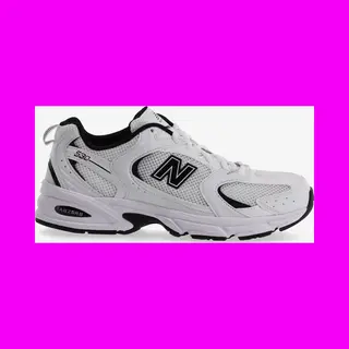 New Balance Unisex. MR530 Schuhe 530 Weiß (37.5), Wohnung, Schnürsenkel, Lässig