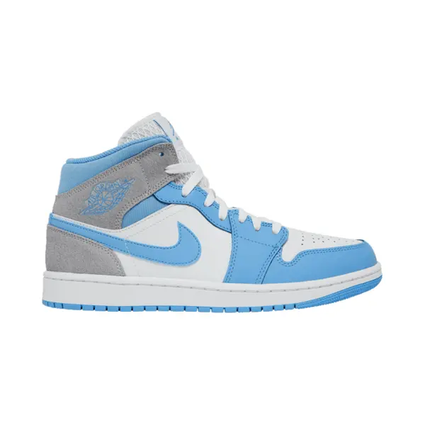 Air Jordan Jordan 1 Mid University Blue Grey, Uk 6 (Eu 40) thumbnail