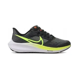 Nike Boy's Nike Air Zoom Pegasus 39 Sneaker, Black Volt Barely Volt Total Orange, 5 Uk