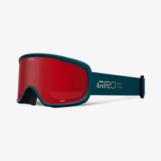 Giro Cruz Ski Goggles - Snowboard Goggles For Men, Women, Youth - Peacock Stacked - Amber Gold