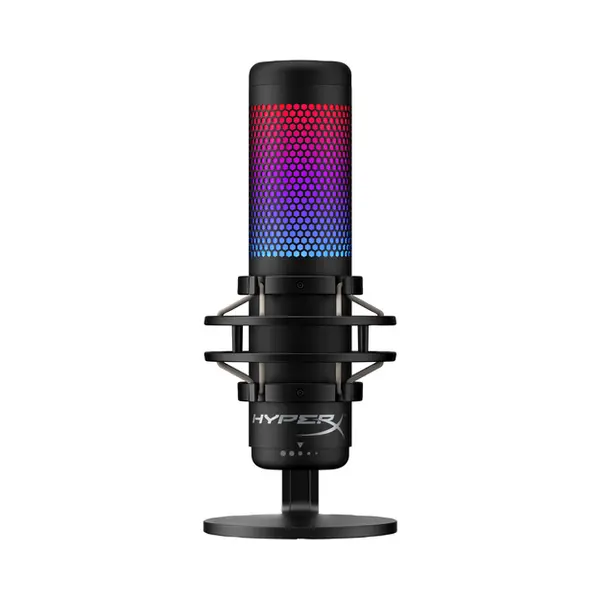 HyperX QuadCast S - Usb-microfoon (zwart-grijs) - Rgb-verlichting thumbnail
