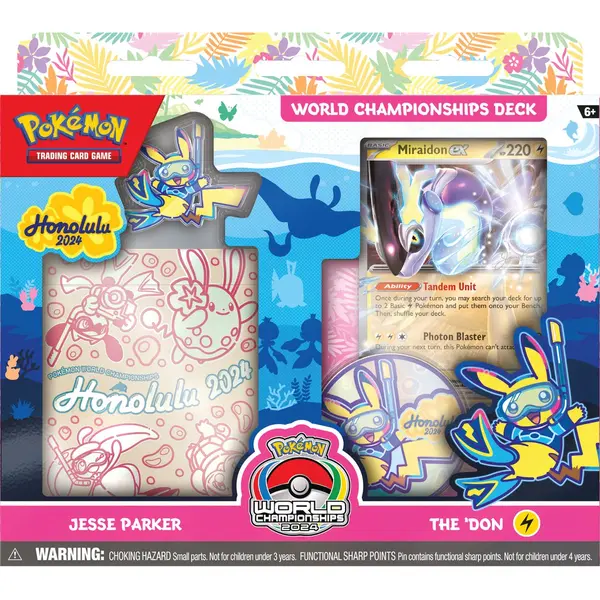 Pokémon 2024 World Championship Deck Iron Thorns Ex - Masters Division Champion - En thumbnail