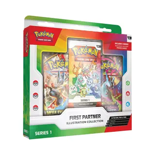 Pokémon First Partner (Series 1) – Illustration Collection – The Pokémon Company